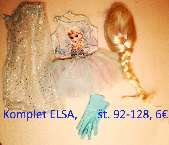Komplet ELSA, št. 92.128, 6€