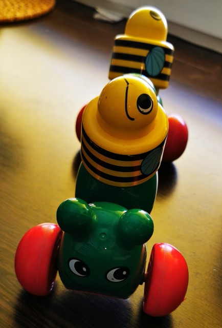 Lego gosenica, z dodatki