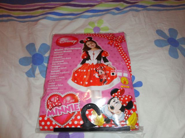Kostum Minnie Mouse / Mini Miška ,3-4,25€ NOV,nenošen!prodano
