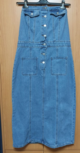 Jeans obleka, 25,00