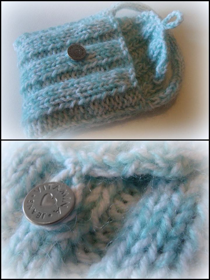 Mini pletena torbica