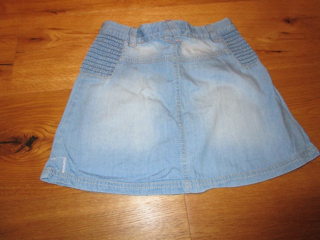 Dekliško jeans krilo S oliver velikosti 128 - foto