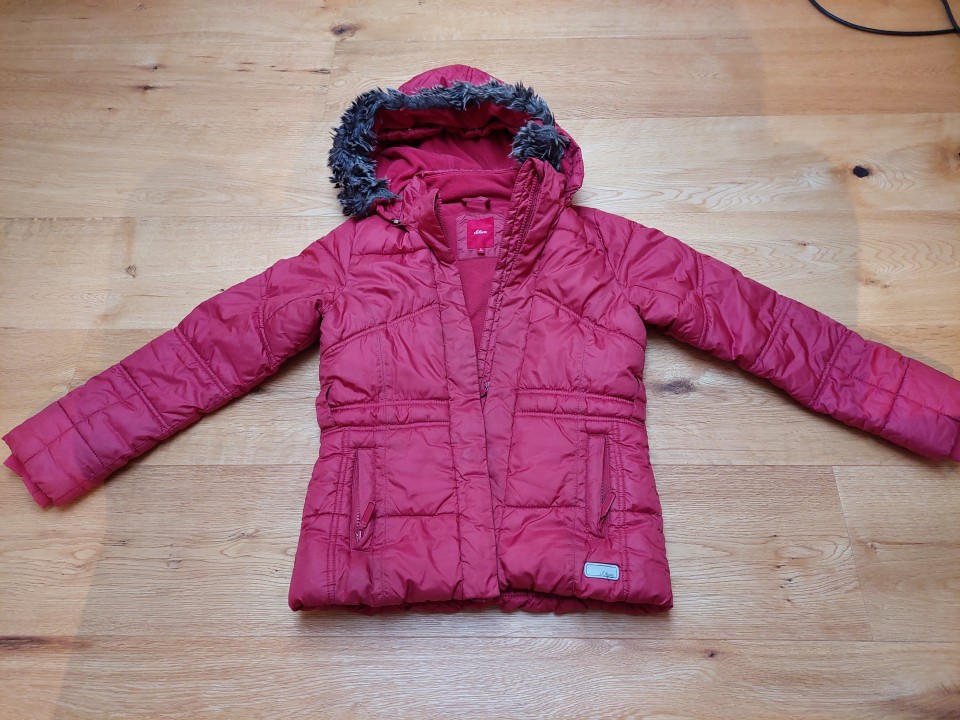 Dekliška bunda s oliver št. 140 - foto povečava