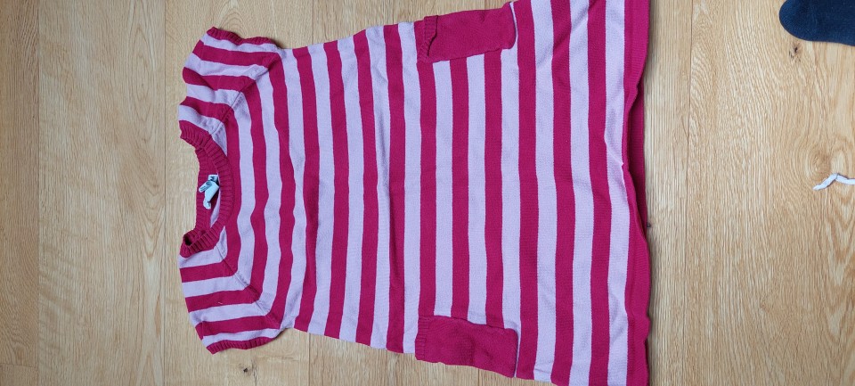 Pletena oblekica HM št. 110/116 - foto povečava