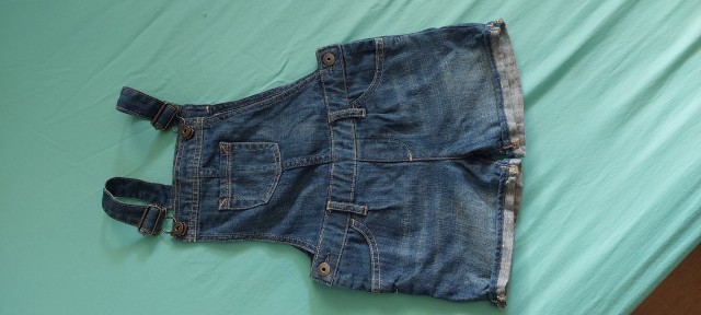 Dekliške kratke hlače jeans št.110 - foto