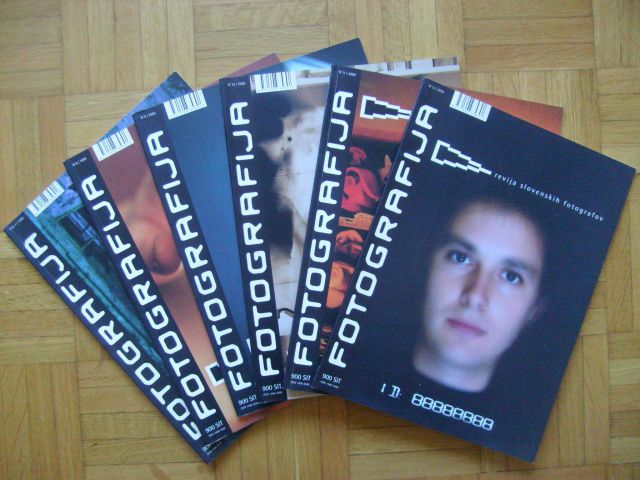 Fotografija 1999 (6-7, 8), 2000 (9, 10, 11), 2011 (12) - 2 eur/revija