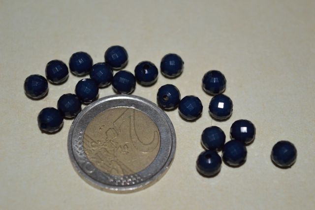 Temno modre kroglice - 1 eur/10kom