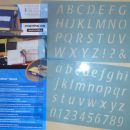 Šablona embossing fiskars ABC& abc - nova 3 eur