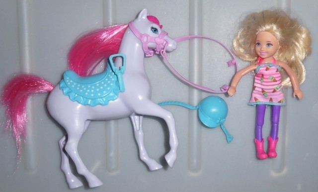 Barbie Chelsea s ponijem - konjem 29,98€ - foto