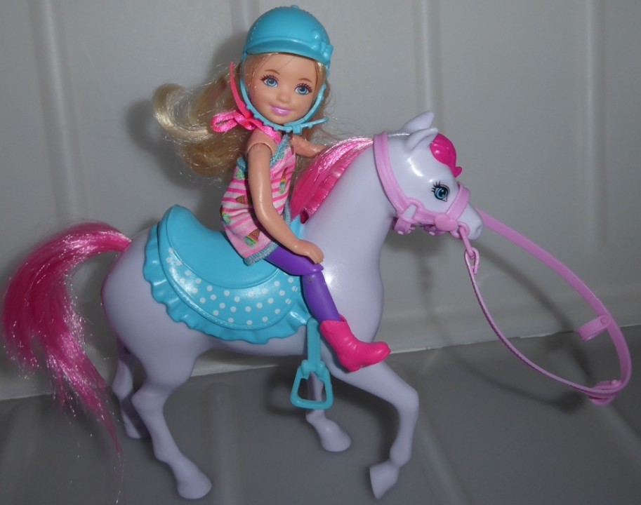 Barbie Chelsea s ponijem - konjem 29,98€ - foto povečava