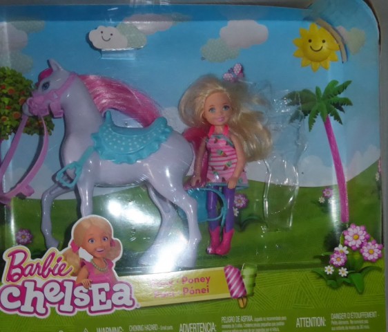 Barbie Chelsea s ponijem - konjem 29,98€ - foto