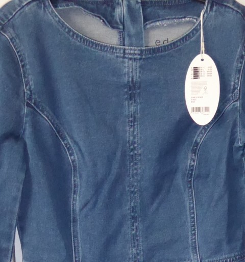NOVA Esprit jeans obleka z dolgimi rokavi št. 34, XS, z etiketo 13€