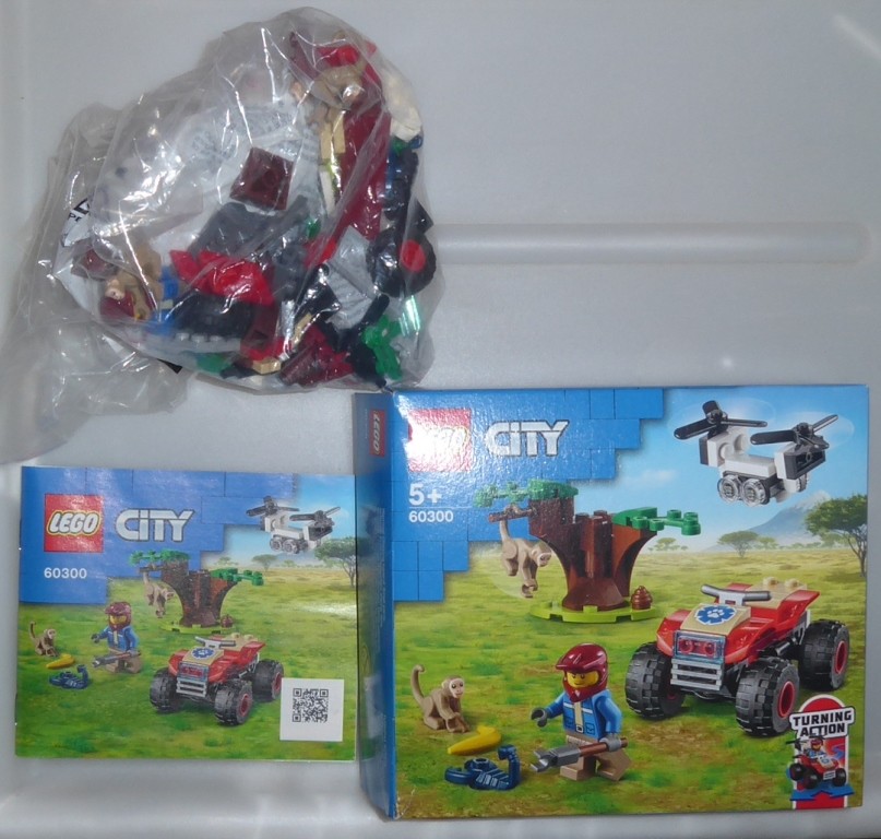 60300 Lego City Reševalno štirikolesno kolo v divjini