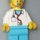 LEGO city Minifigura zdravnik, original