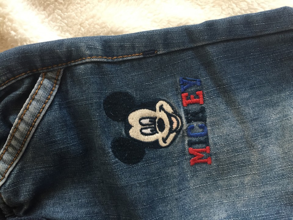 Disney jopica in jeans hlace mickey mouse 2-3 - foto povečava