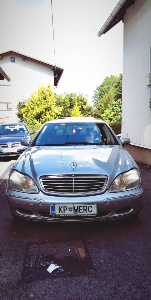 Mercedes w220  - foto povečava