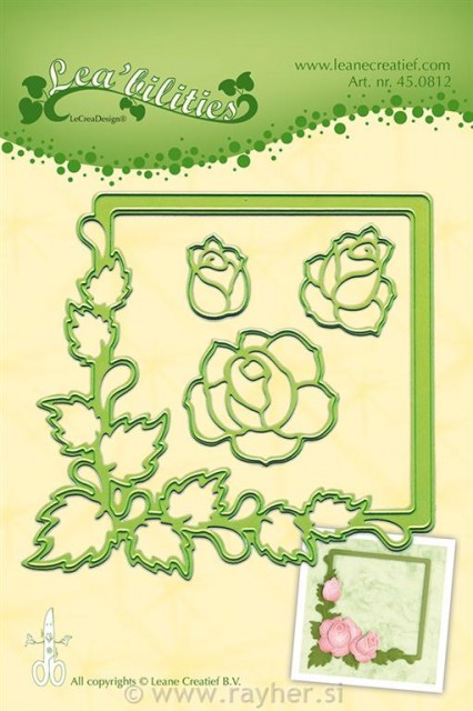 Okvir s vrtnicami
