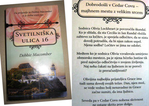 SVETILNIŠKA ULICA 16, Debbie Macomber