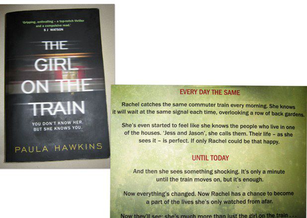 THE GIRL ON THE TRAIN, Paula Hawkins