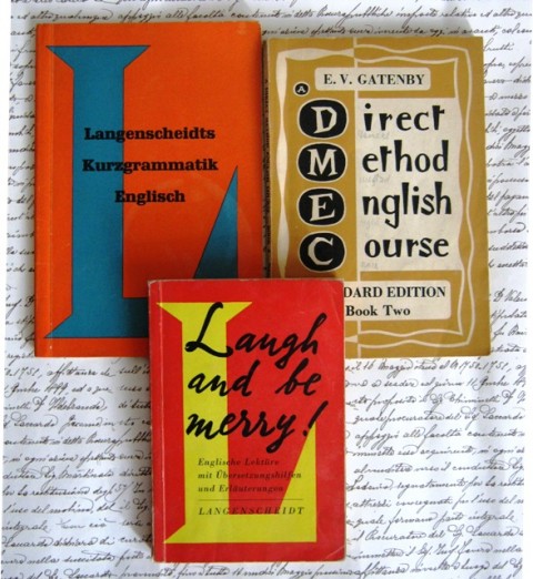 KOMPLET treh knjig za učenje angleščine, v nemščini. IC = 1 eur