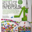 56 c Ustvarjalni set za recikliranje papirja  IC = 1 eur