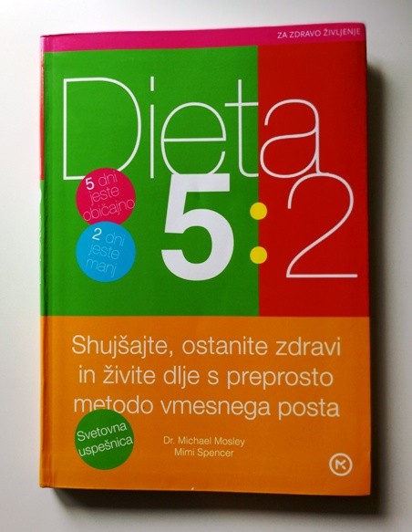 62a  Priročnik za zdravje in hujšanje - Dieta 5 : 2, IC = 3 €