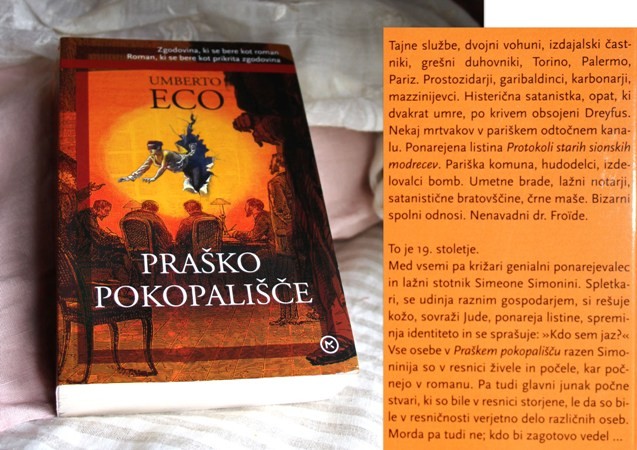 12 a . PRAŠKO POKOPALIŠČE, Umberto Eco   IC = 4 eur