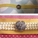 Choker ogrlica iz umetnih biserov    IC = 3 eur