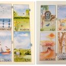 63. Meseci za planer, plastificirani   IC = 10eur