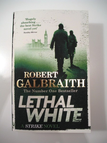 122 LETHAL WHITE, Robert Galbraith    IC = 5 eur