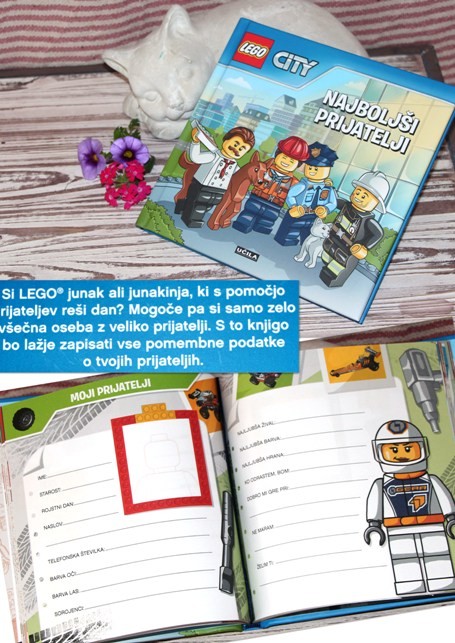 6. LEGO spominska knjiga    IC a,b,c,d  = 3 eur