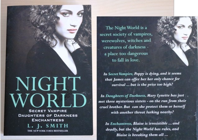 10b. NIGHT WORLD, L.J. Smith   IC = 3 eur