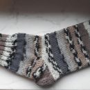 39c. Tople, ročno pletene nogavičke, stopalo 27 cm   IC = 4 eur