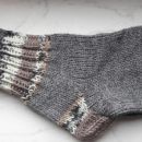 39d. Tople, ročno pletene nogavičke, stopalo 23 cm   IC = 4 eur