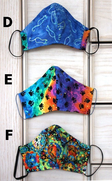 95d,e,f. Krojene obojestranske maske - deuga stran   IC = 5 eur