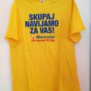 134. Moška navijaška majica, L    IC = 3 eur