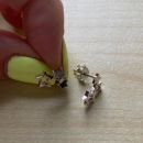 45a.  Uhani zvezdice (srebro 925)   IC = 5 eur