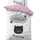 7c. Posteljnina Goodnight Meow  135x200 + 50x70   IC = 15 cm