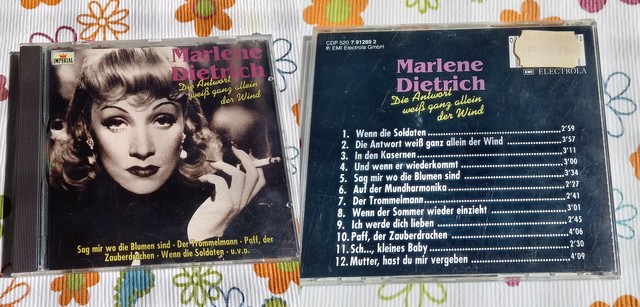 41. CD Marlene Dietrich   IC = 2 eur