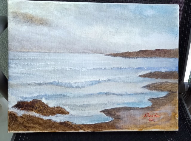 47. Olje na platnu, 43 x 32 cm   IC = 10 eur