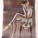 164. Print Balerina, 50 x 70, trši papir, mat   IC = 6 eur