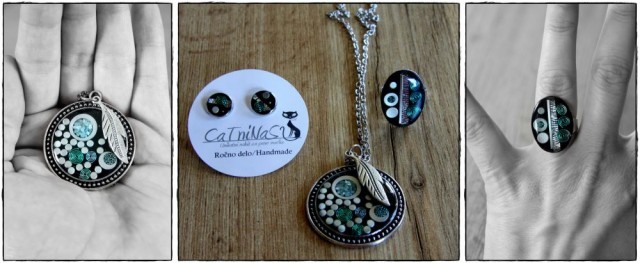 192c. Komplet Alu, Catninas Jewelry   IC = 25 eur