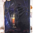 128b.Print na platnu 'Midnight Vigil' by  Lisa Parker, 19 x 25 cm  IC = 5 eur
