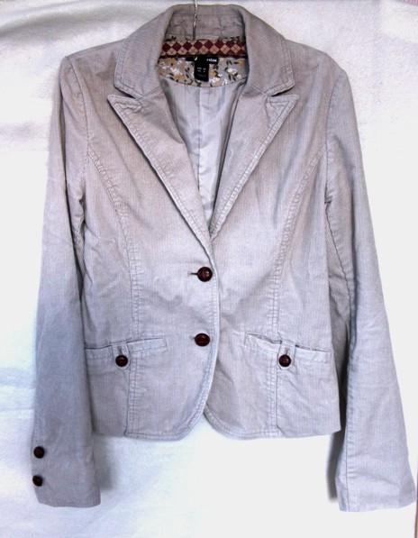 45a. Suknjič H&M, rebrast žamet, S-M ( 38 )   IC = 6 eur