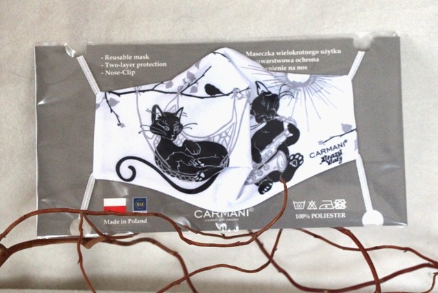 75c. Maska Carmani Crazy Cats   IC = 4 eur