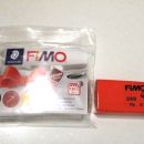 87. Rdeča Fimo masa, 25 g   IC = 1 eur