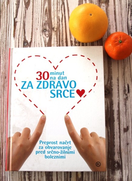 59. 30 minut na dan za zdravo srce    Cena: 6 eur ( + 2 eur poštnina )