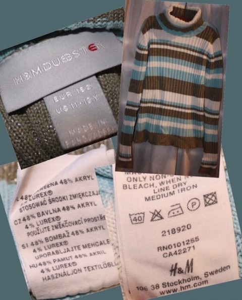 100. Otroški pulover H&M, 152   IC = 5 eur