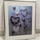 33b. Slika Srčki iz kamnov 41 x 51 cm    IC = 5 eur