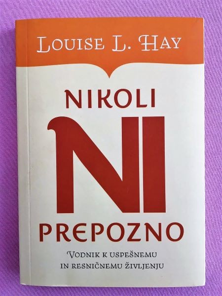 50. NIKOLI NI PREPOZNO, priročnik    IC = 4 eur